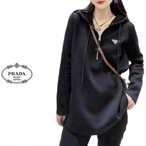 ☆[P] 블랙 반집업 후드티