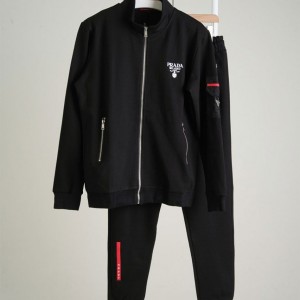 ? [PRADA] 프라다 밀라노 로고 트레이닝 세트 ?
