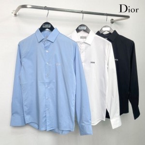 DR 베이직 자수로고 셔츠