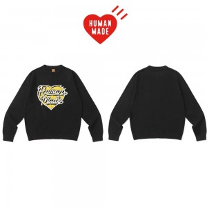 재입고!! 휴* 메*드 하트 니트 스웨터(블랙)