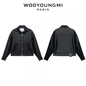 재입고!! 우*미 블랙 레더 자켓