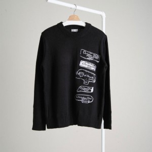? [DIOR] 크리스찬 디올 멀티 패치로고 니트 스웨터 ?
