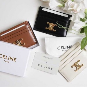 ? [CELINE] 셀린느 트리옹프 캔버스 카드지갑 ?