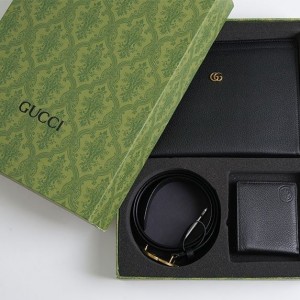 ? [GUCCI] 구찌GG 마몽 레더 반지갑, 클러치, 벨트 3P세트 ?