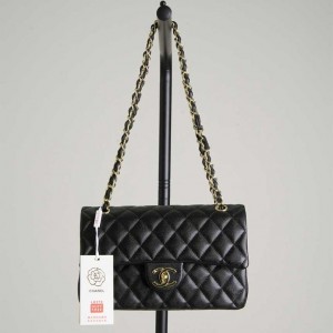 ? [CHANEL] 샤넬 클래식 캐비어 스몰 플랩백 ?