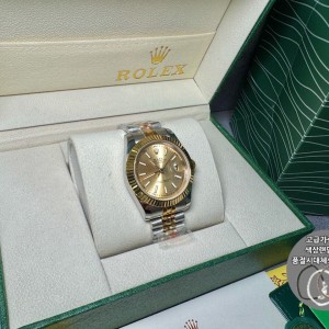 로 데이저스트 옐로우골드 41mm