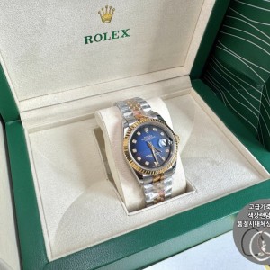 로 데이저스트 36mm 블루옴브레 콤비