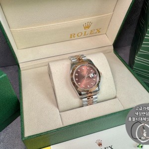 로 데이저스트 콤비 41mm 초코다이얼