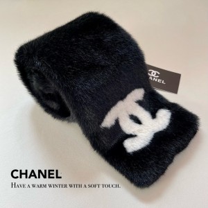 샤넬 최신상~~~^^ 리얼 래빗 퍼머플러 풀구성