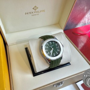 파텍** 아쿠아넛 그린다이얼 40mm