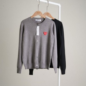 ? [Comme des Garcons] 꼼데가르송 여성 라운드넥 니트 가디건 ?