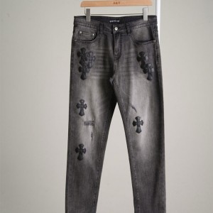 ? [Chrome Herts] 크롬하츠 크로스 패치  블랙 데님 진?