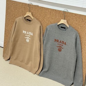 ? 프** 인따르시아 로고 크루넥 스웨터 - 수입