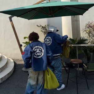 ? 스** x 데님티어* 25 캔버스 자켓 - 수입