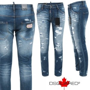 ? 디**** DSQ 패치 데미지 디스 슬림 일자진 ☆봄 신상☆