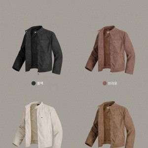 < 로(로)피아나 비건 스웨이드 바이커 자켓 0117 >