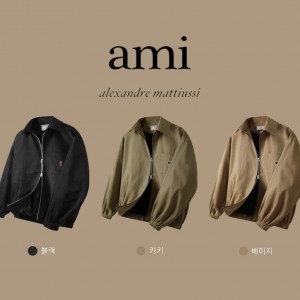 < 아(미) 와펜 블루종 자켓 0133 >