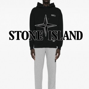 < 스(톤)아일랜드 와펜 와이드 조거팬츠 0127 >