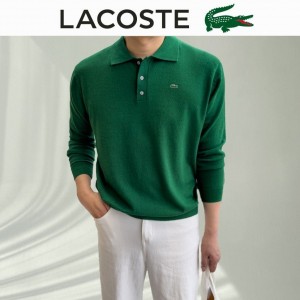 ?L코. 비스 버튼카라 니트긴팔?