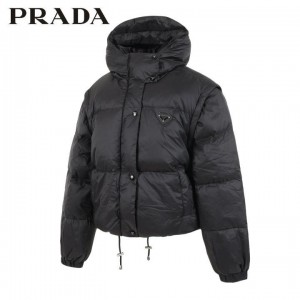 PRD 25FW 클래식 트라이앵글 후드 덕다운 멀티 패딩(여성용)