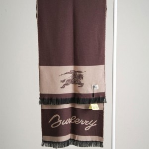 ? [BURBERRY] 버버리 남여공용 EKD 자가드 울 머플러 ?