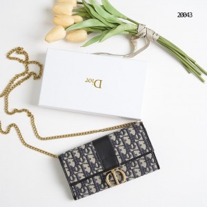 ?[DIOR]  디올 30 몽테인 체인 장지갑 ?
