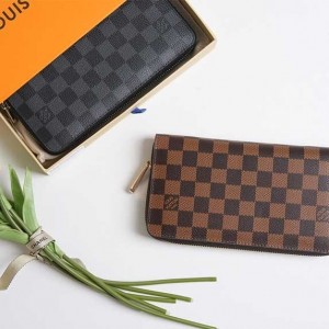? [Louis Vuitton] 루이비통 다미애 지퍼 장지갑 ?