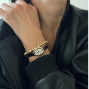 ? [CARTIER] 까르띠에 베누아 스몰 옐로우 골드 여성 시계?