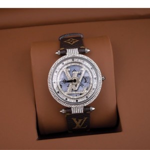 #루이비통 [Louis Vuitton] 땅부르 모노그램 다이아 워치 신상입고?A #시계 #12018