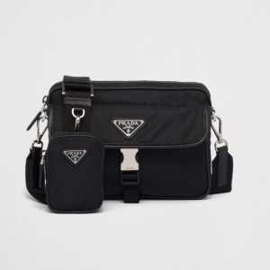 ? 프** 리나일론 숄더/크로스백 블랙 2VH133 2DMH F0002 ❤풀박스❤